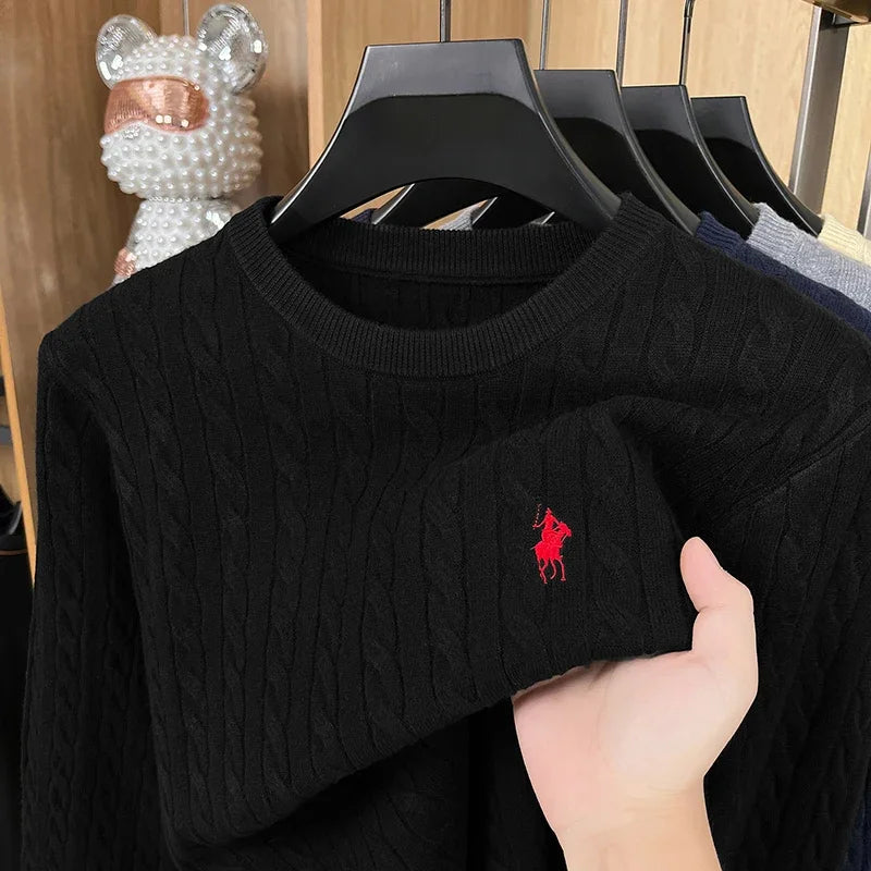 Round neck pullover