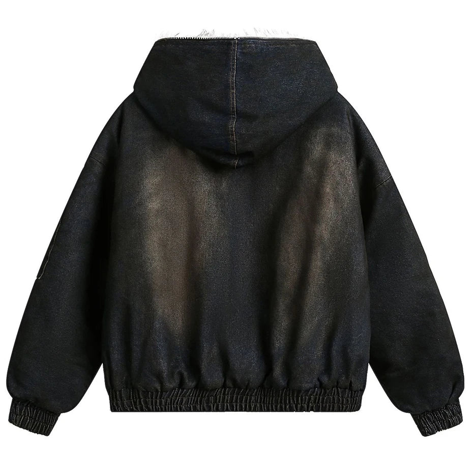 Vintage Denim Parka